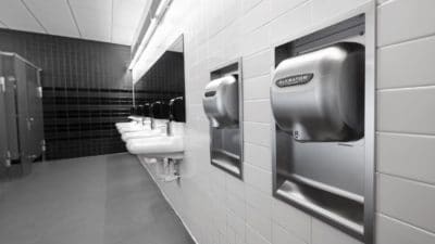 High-Speed, Energy-Efficient Hand Dryers Put Paper in Its Place