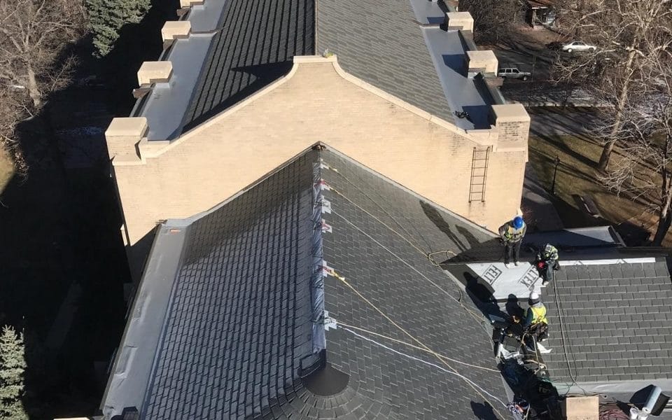 New Composite Slate Roof Tops Historic Denver Church