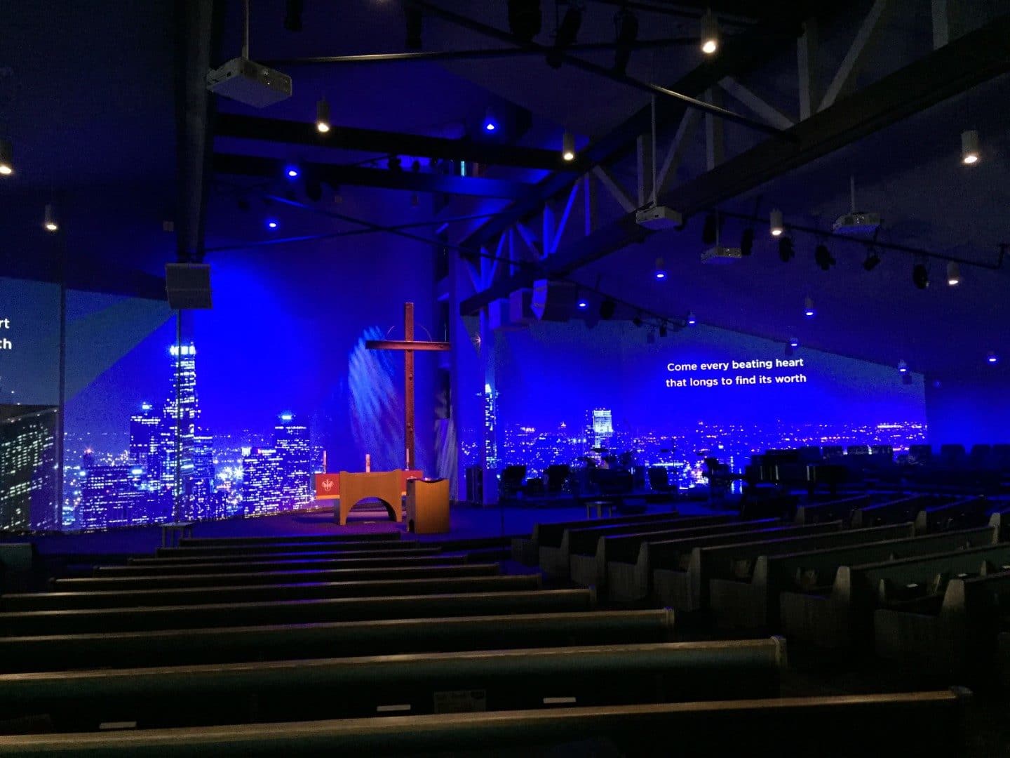 Our Savior Lutheran Paints Its Walls with Video After Thanksgiving Arson Attack