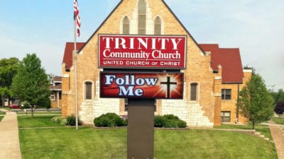 Top 10 Most Popular Outdoor Digital Sign Trends for Churches