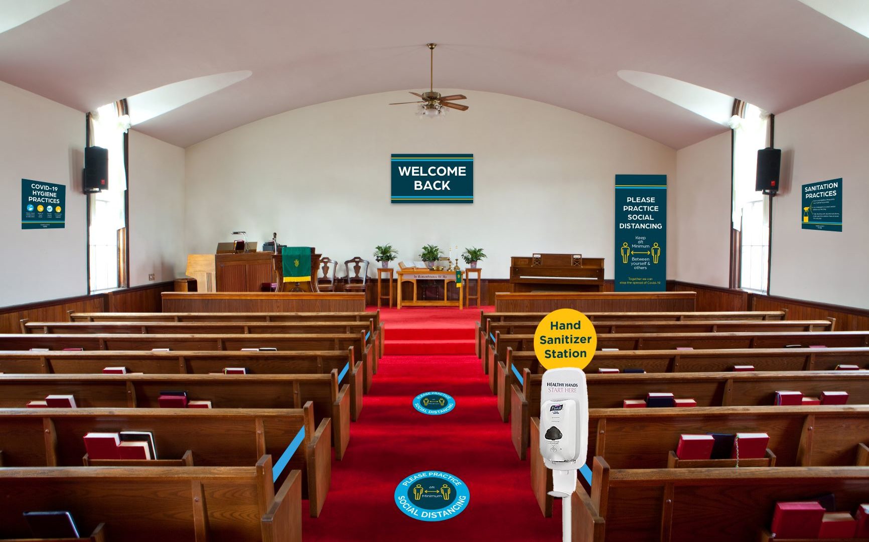 Creating Healthy and Safe Spaces Through Signage and Graphics
