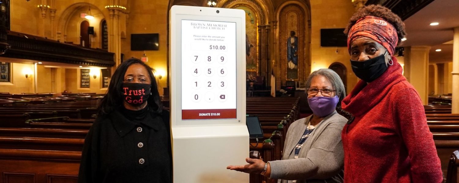 Brooklyn Church Relies on Digital Kiosks to Safely Re-Open