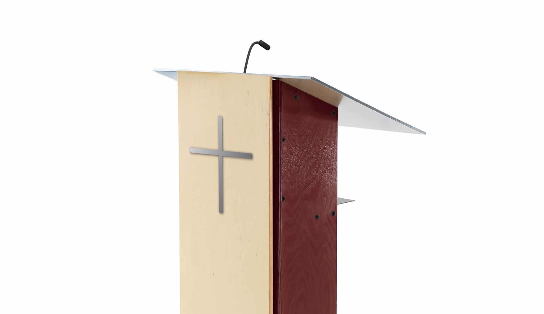 Is Your Podium Ruining Your Efforts? Religious Product News