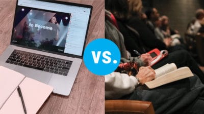 Online Church vs. Traditional Church