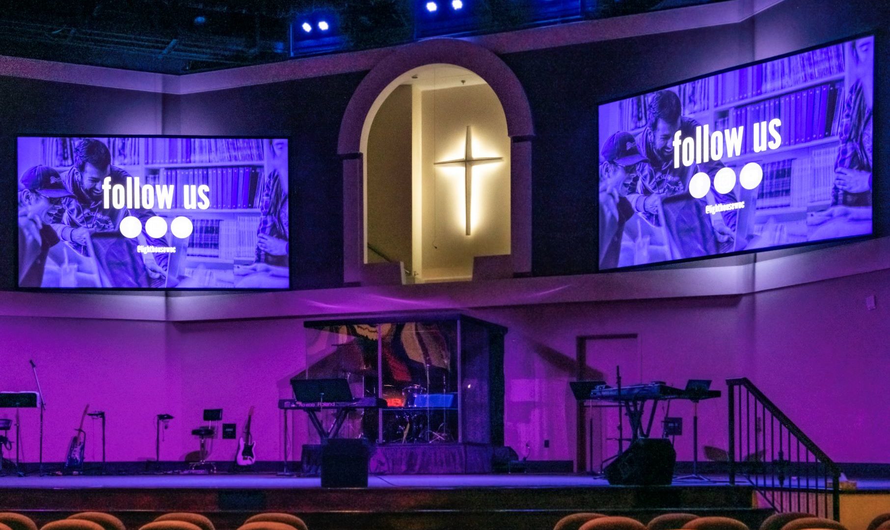 Digital Projection Lets the Light Shine at Lighthouse World Outreach Center