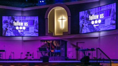 Digital Projection Lets the Light Shine at Lighthouse World Outreach Center