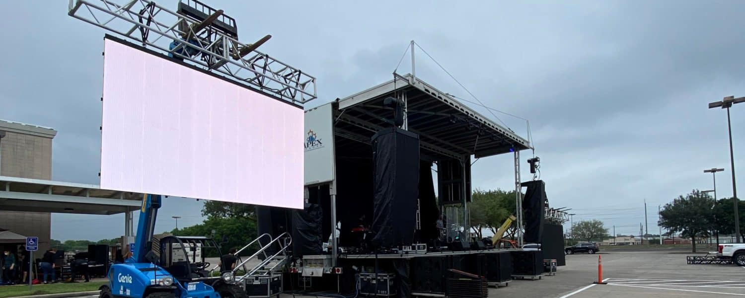 Mobile Stages for Outdoor Ministry