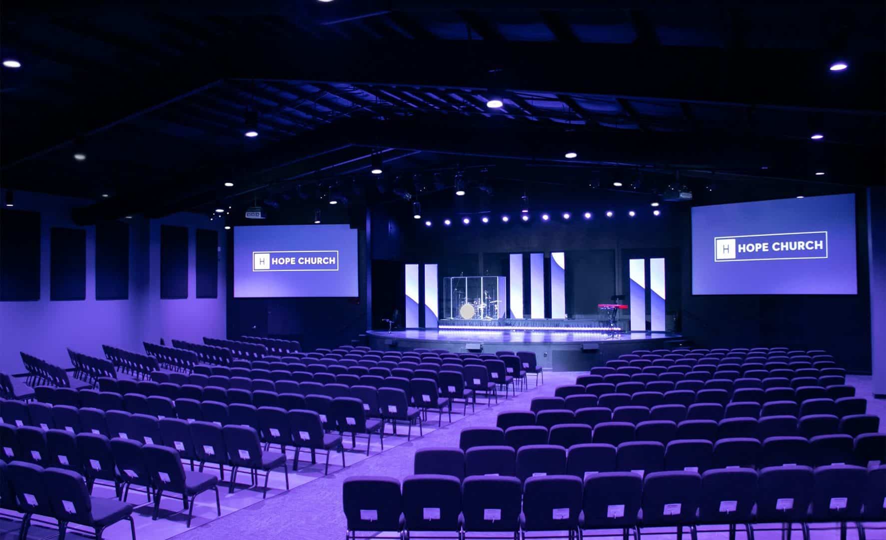 Alcons Supplies Power and Clarity to Expanded Hope Church