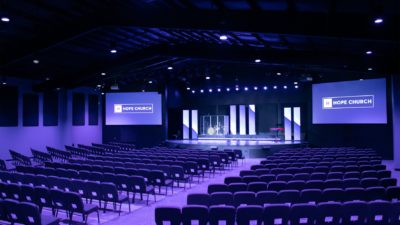 Alcons Supplies Power and Clarity to Expanded Hope Church