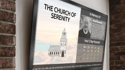 Benefits of Church Digital Signage