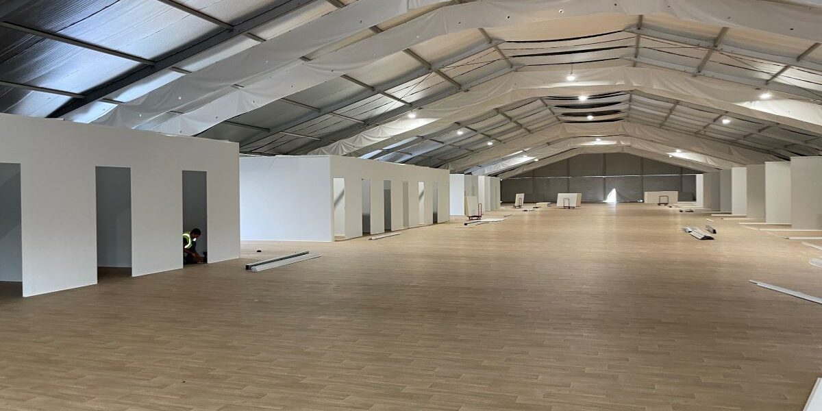 Enhancing Church Spaces for Humanitarian Efforts with Modular Walls